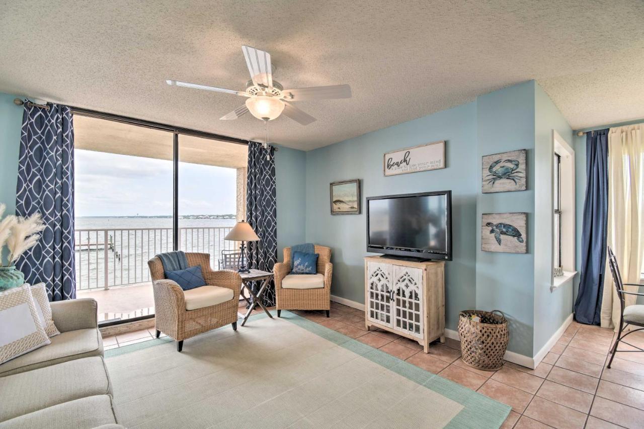 Waterfront Gulf Shores Condo With Patio, Pier And Pool מראה חיצוני תמונה