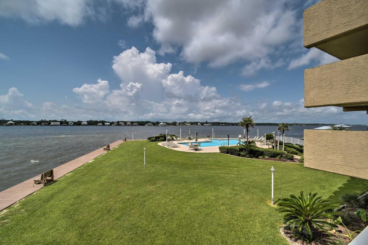 Waterfront Gulf Shores Condo With Patio, Pier And Pool מראה חיצוני תמונה