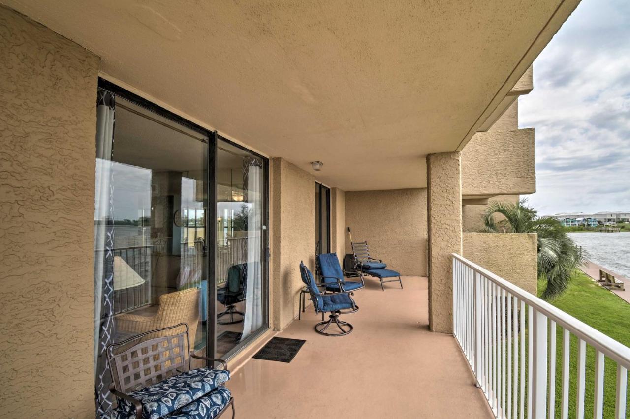 Waterfront Gulf Shores Condo With Patio, Pier And Pool מראה חיצוני תמונה